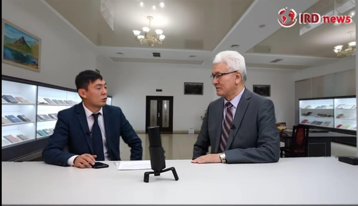 Қытайтану кафедрасының профессоры сұқбат берді