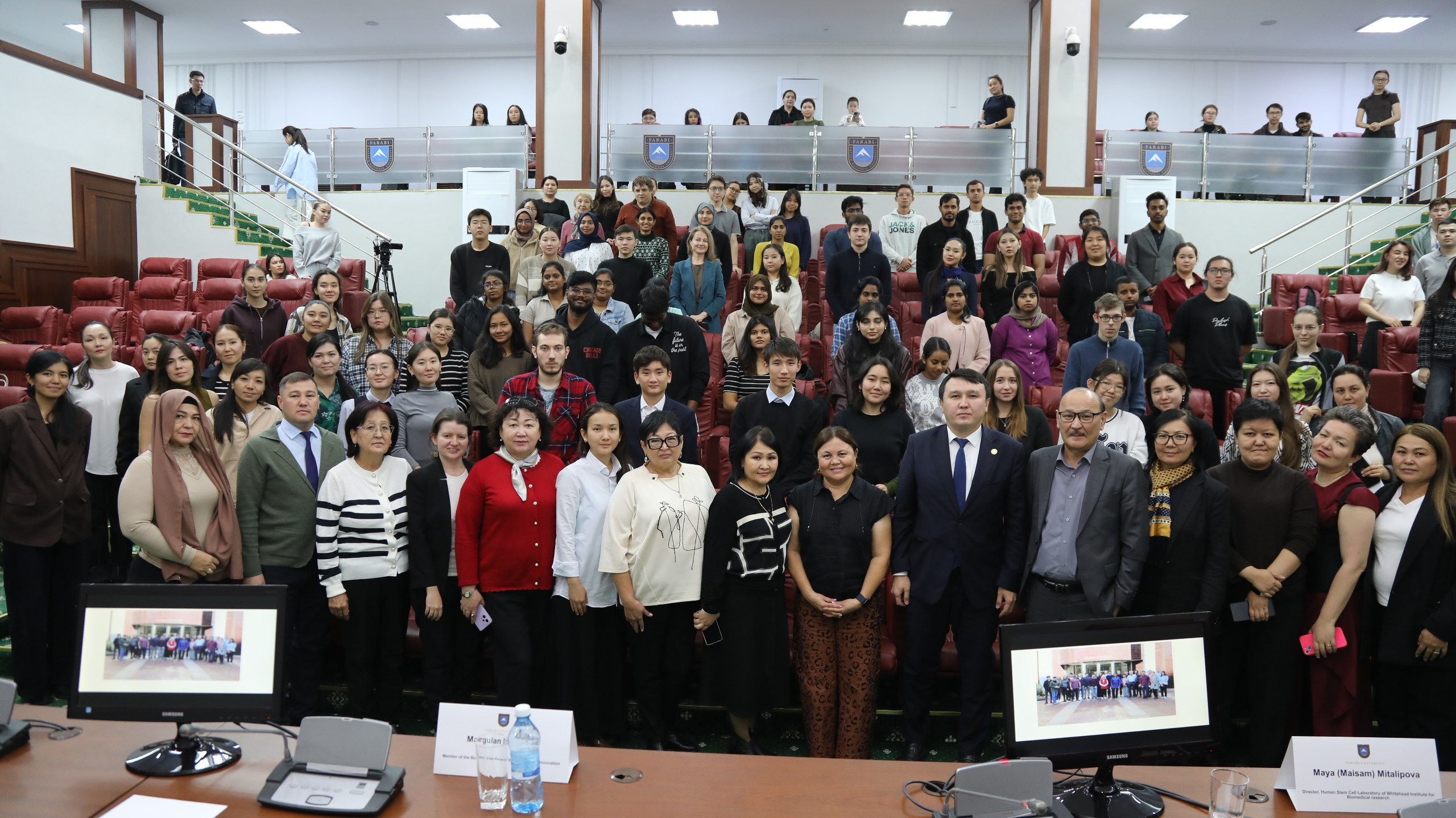 АҚШ-тың MIT институтының жетекші ғалымы Майя Миталипованың ҚазҰУ-дағы көшбасшылық дәрісі: Бағаналы жасушалар, Альцгеймер ауруы және биомедицинаның ғылыми көкжиектері