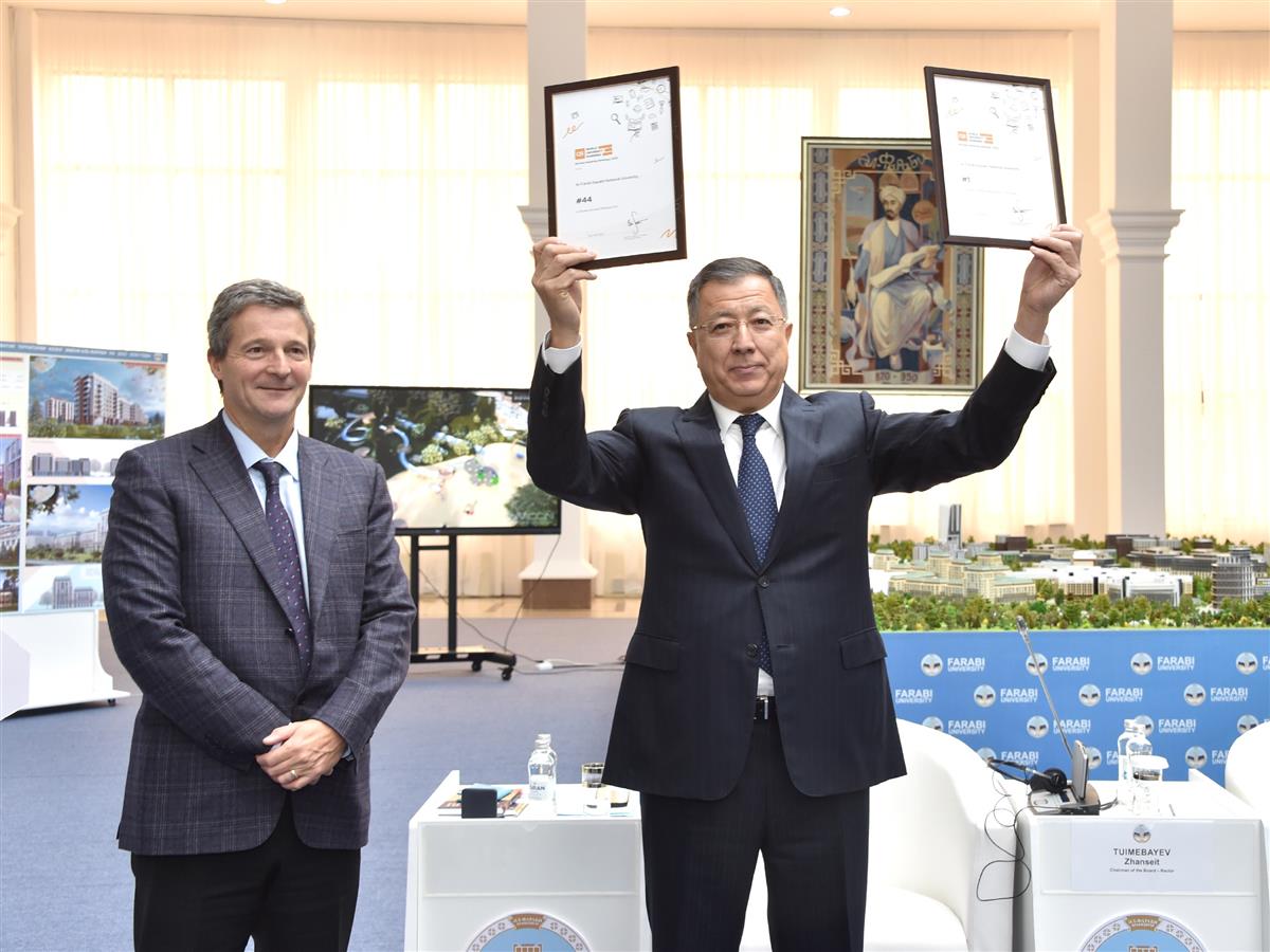 QS негізін қалаушы-Президенті Нунцио Квакварелли: ҚазҰУ Орталық Азиядағы ең үздік жоғары оқу орны