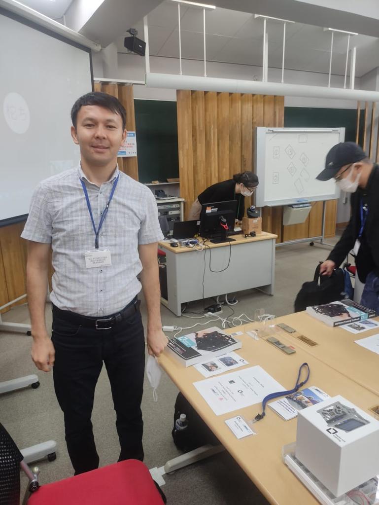 SENIOR LECTURER OF THE DEPARTMENT OF MECHANICS DOSZHAN NURSULTAN SAGINAYEVICH TOOK PART IN A SEMINAR ON THE METHODS OF SPACE ENGINEERING EDUCATION IN JAPAN.