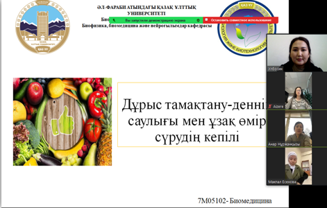 "Proper nutrition - the guarantee of health and longevity"