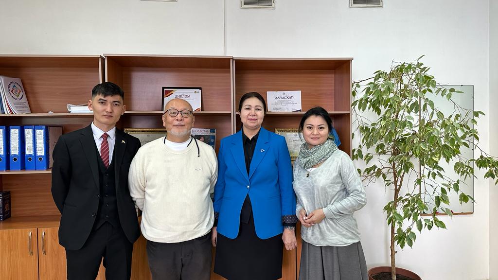 THE FUTURE PROSPECTS OF INTERNATIONAL COOPERATION BETWEEN THE FACULTY OF NATURAL SCIENCES OF THE TOKYO UNIVERSITY OF SCIENCE AND THE FACULTY OF BIOLOGY AND BIOTECHNOLOGY OF AL-FARABI KAZAKH NATIONAL UNIVERSITY WERE DISCUSSED