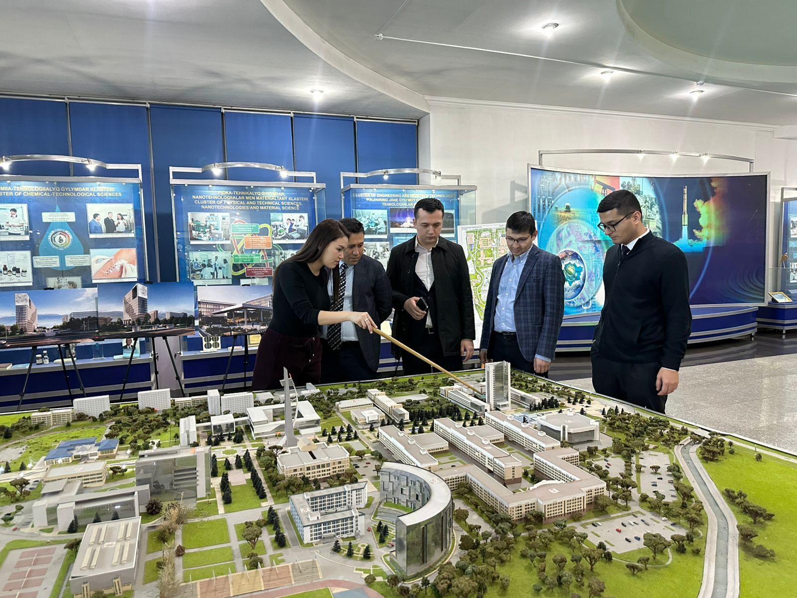 Delegation of Tashkent State University of Law Visited the al-Farabi KazNU Museum