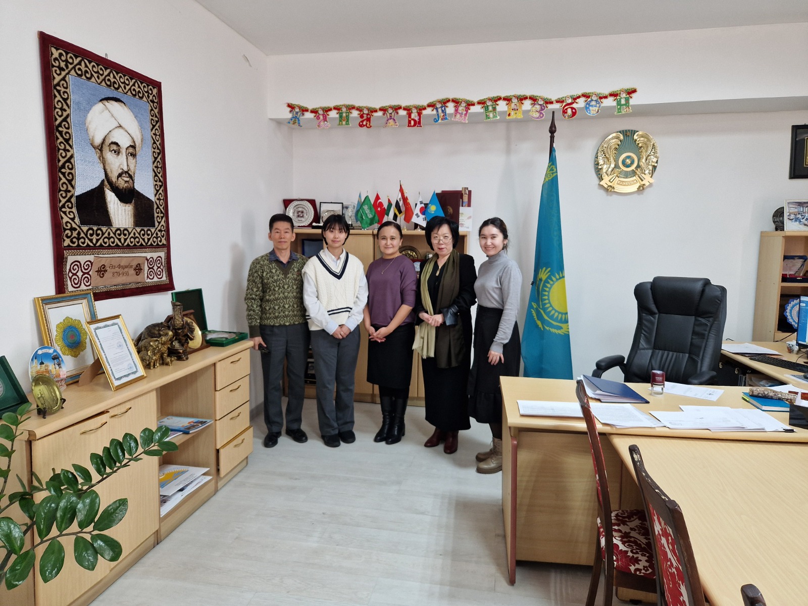 Kaznu expands cooperation with sookmyung women's university