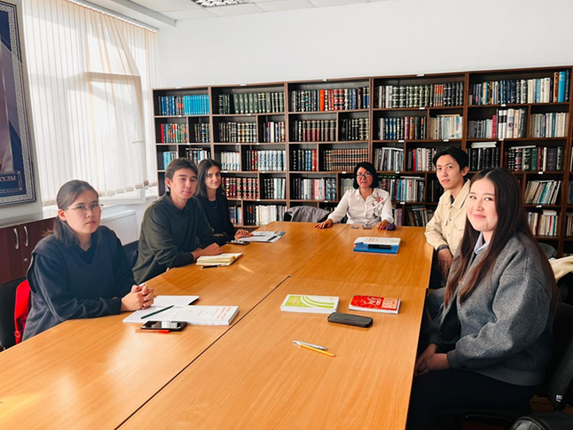 ТДМ №12: «Уақытты басқару және өнімділікті арттыру» тақырыбында танымдық сағат өтті