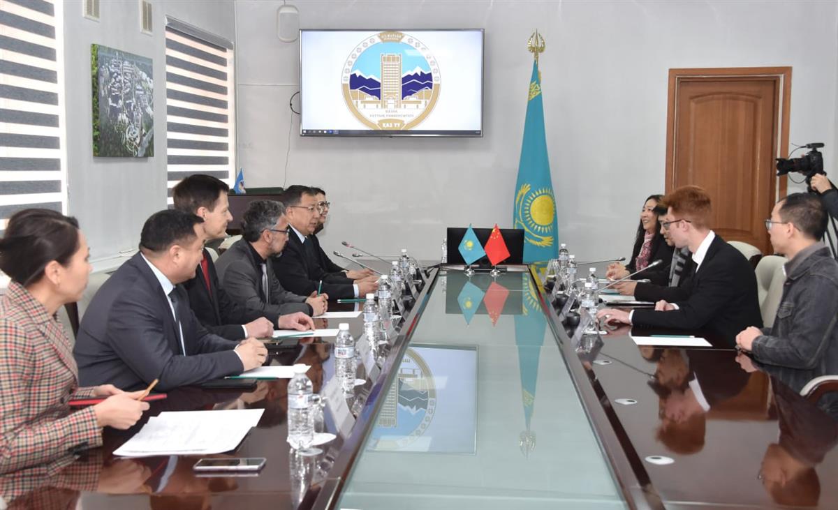 COOPERATION BETWEEN KAZNU AND HONG KONG POLYTECHNIC INSTITUTE WILL EXPAND
