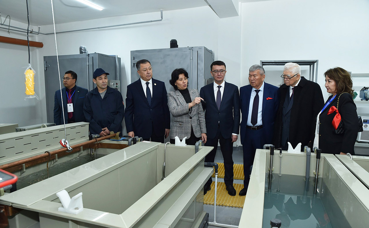 A chemical research and production center was launched in KazNU