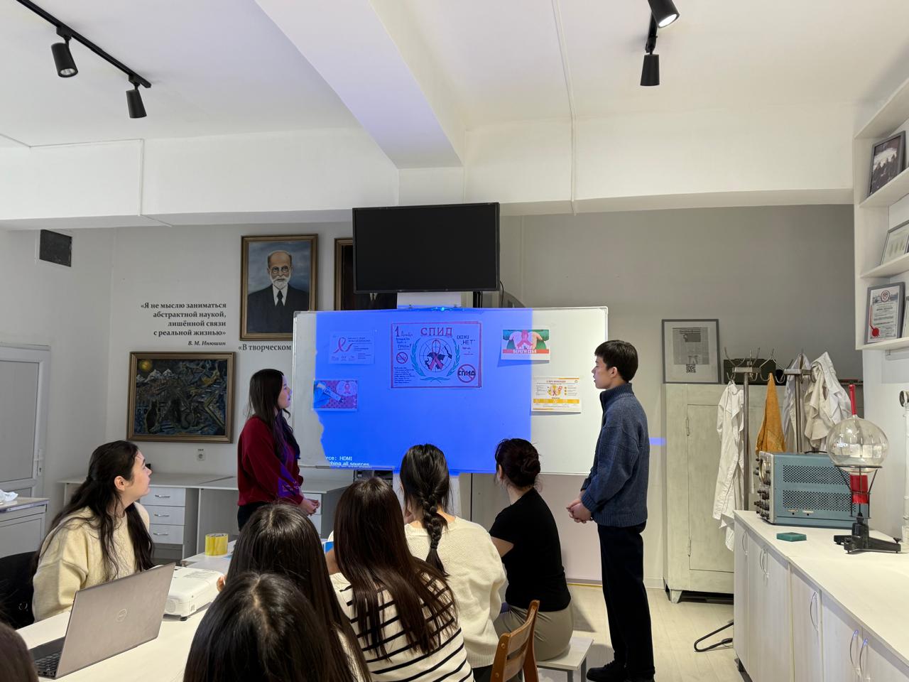 В рамках ЦУР 3 состоилось воспитательное мероприятие на тему «СТОП ВИЧ/СПИД: знание спасает жизнь»