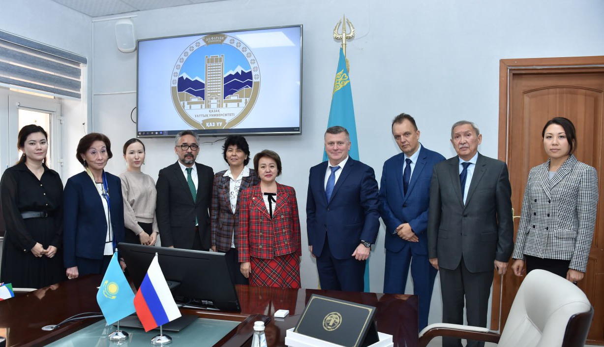 KazNU will continue cooperation with Peoples' Friendship University of Russia