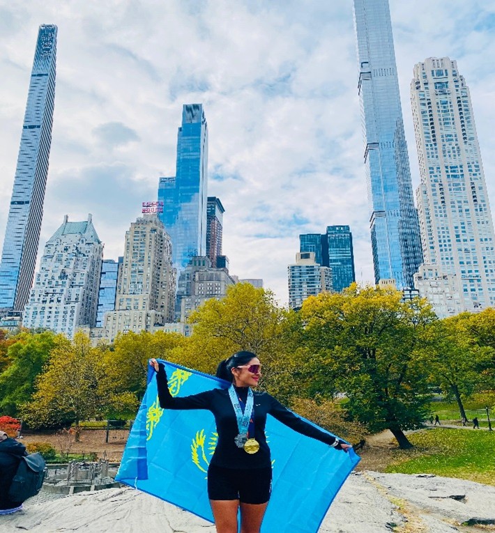 «Математика» кафедрасының ф.-м.ғ.к., ассистент профессоры              Кабидолданова А.А. AG World Championship марафонына қатысып, жоғары нәтиже көрсетті