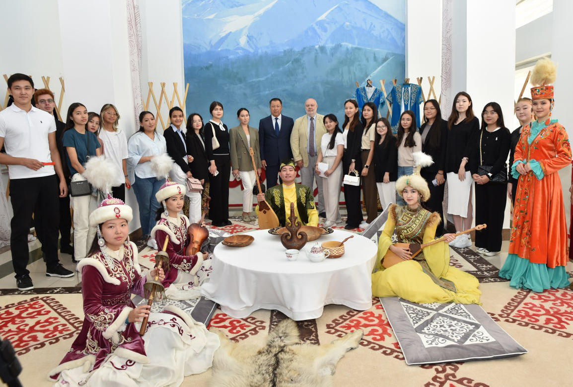 The national corner "Cultural Heritage" was opened in KazNU