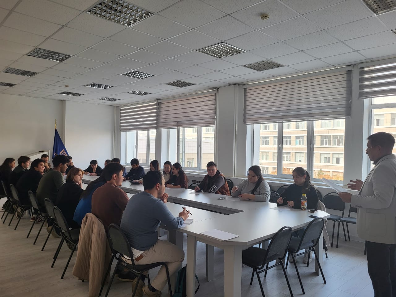 Физика-техникалық факультетінде құқықтық диктант өтті. ТДМ 4 және ТДМ 16