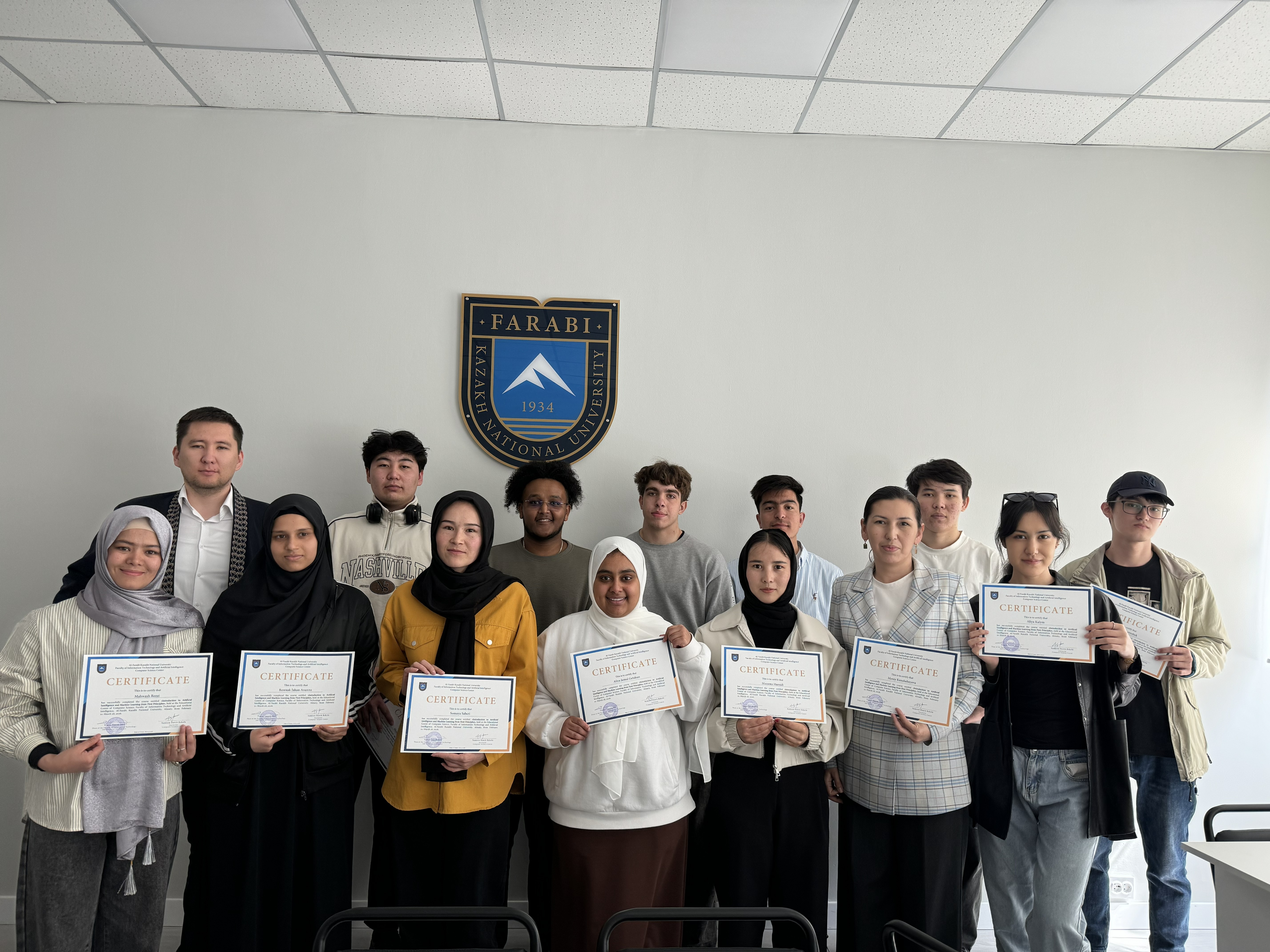 AI Literacy Short Course Successfully Completed at Al-Farabi KazNU