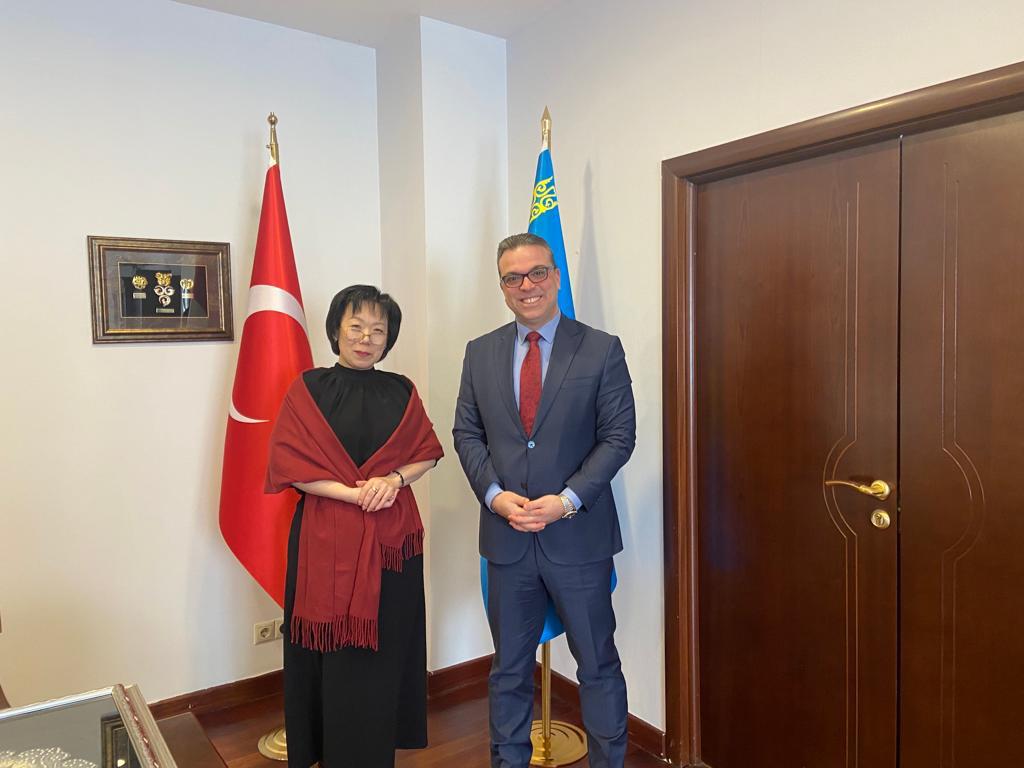 The dean of the Faculty of Oriental Studies Em Natalia Borisovna went to the Consulate General of the Turkish Republic in Almaty