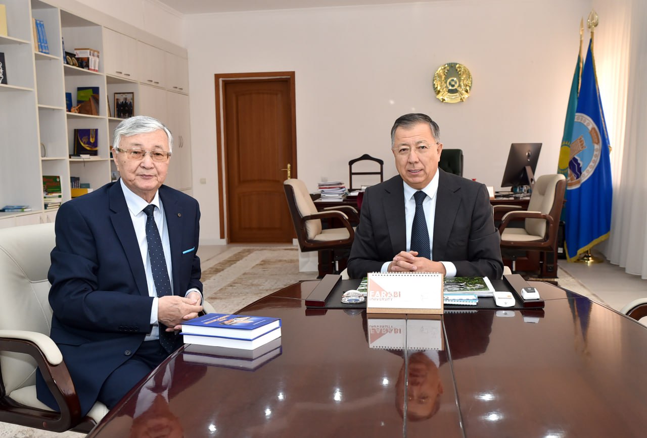Rector congratulated Prof. Zhangara Dadebaev on his 75th birthday