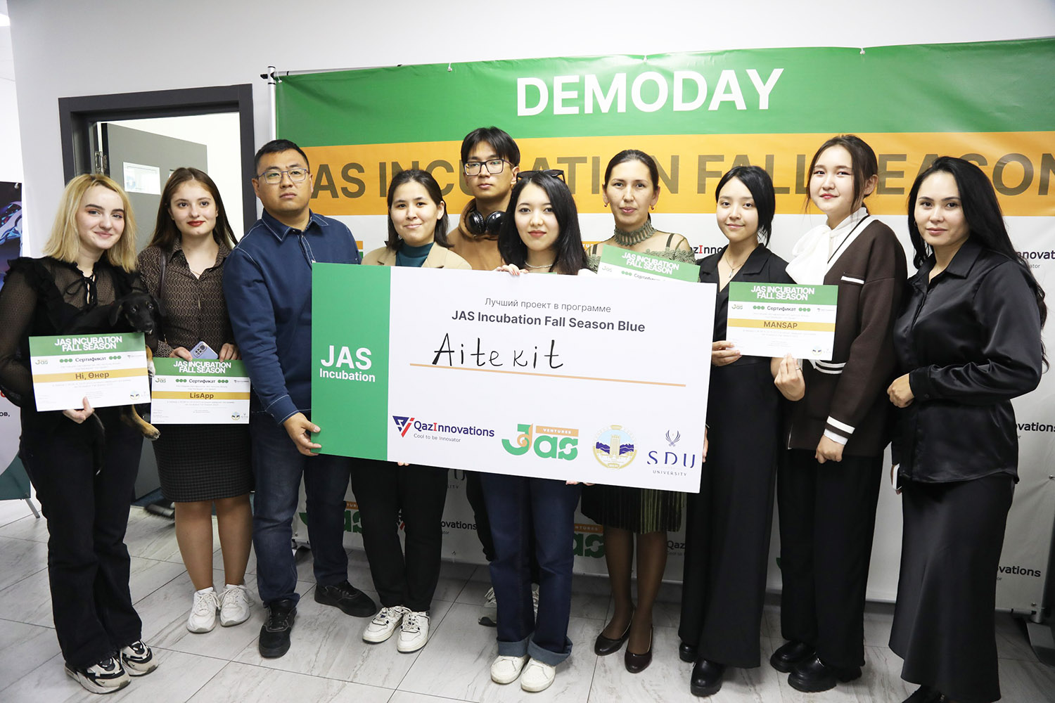 KazNU alumna wins startup projects competition