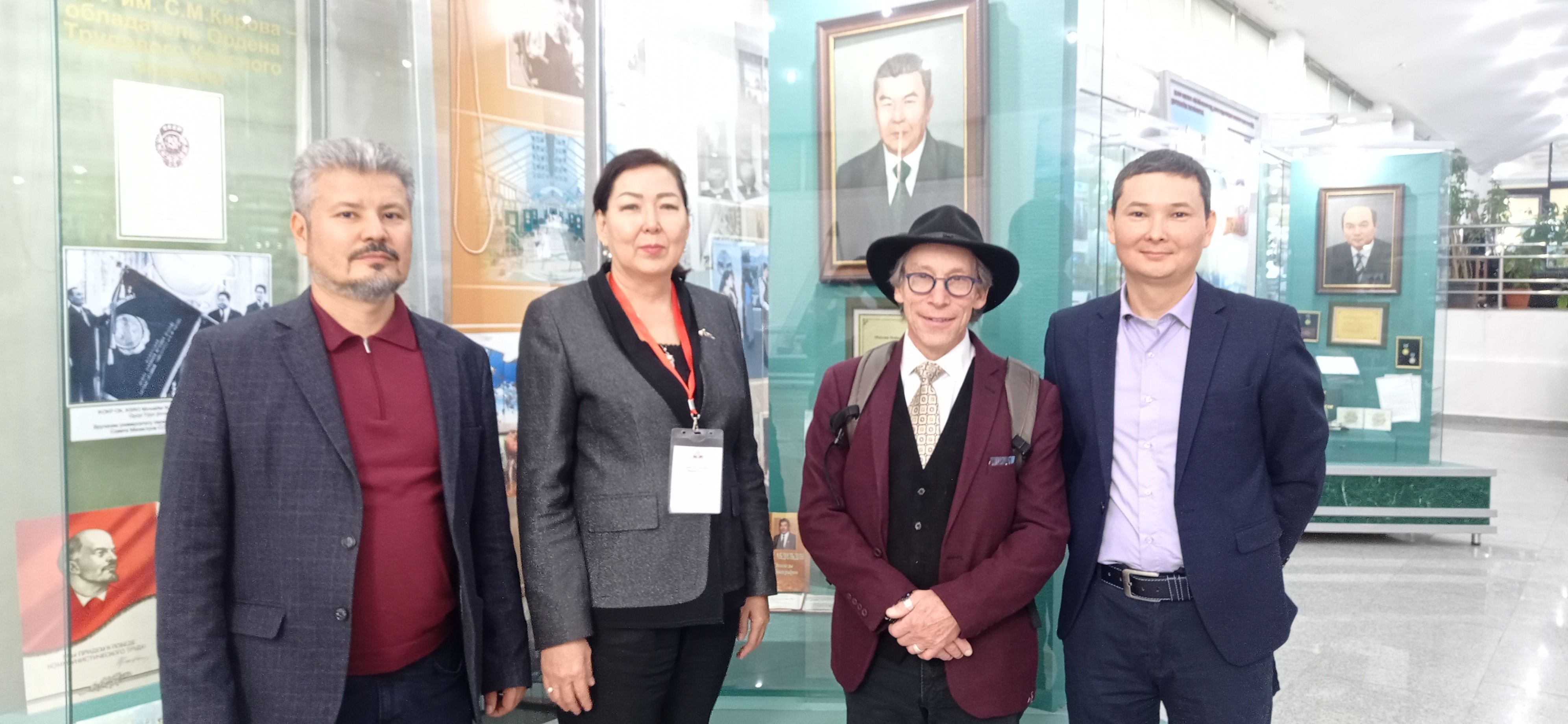Professor Lawrence Maxwell Krauss, Founder of the Department of Earth and Space Studies at Arizona State University and Director Emeritus of the Origins Project, gave a leadership lecture at the Al-Farabi Kazakh National University