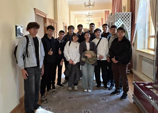 Ақпараттық жүйелер кафедрасының студенттері музейге барды