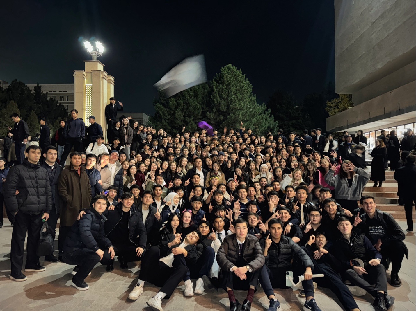 1 курс білім алушылары студенттер қатарына қабылданды.