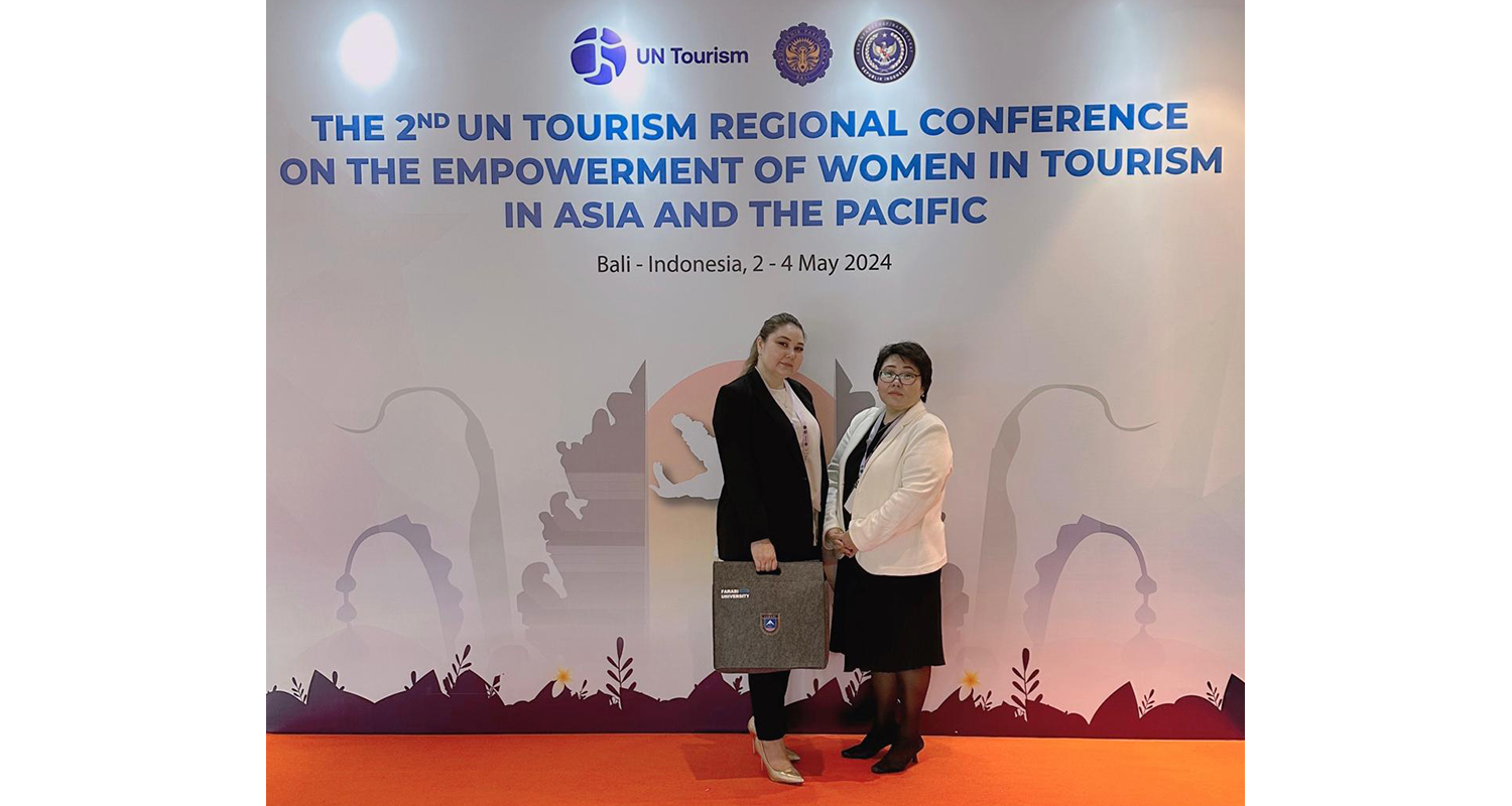 Scientist of KazNU took part in the UN conference on tourism in Indonesia