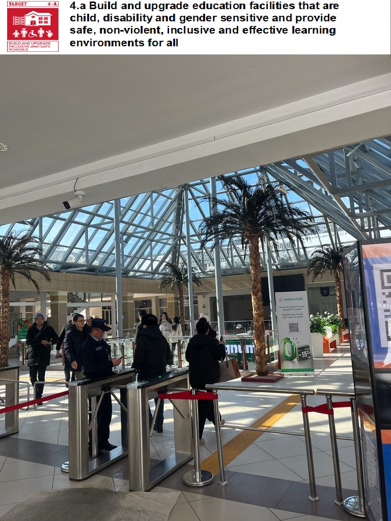 Barrier-free environment for students with special educational needs at the Al-Farabi KazNU 