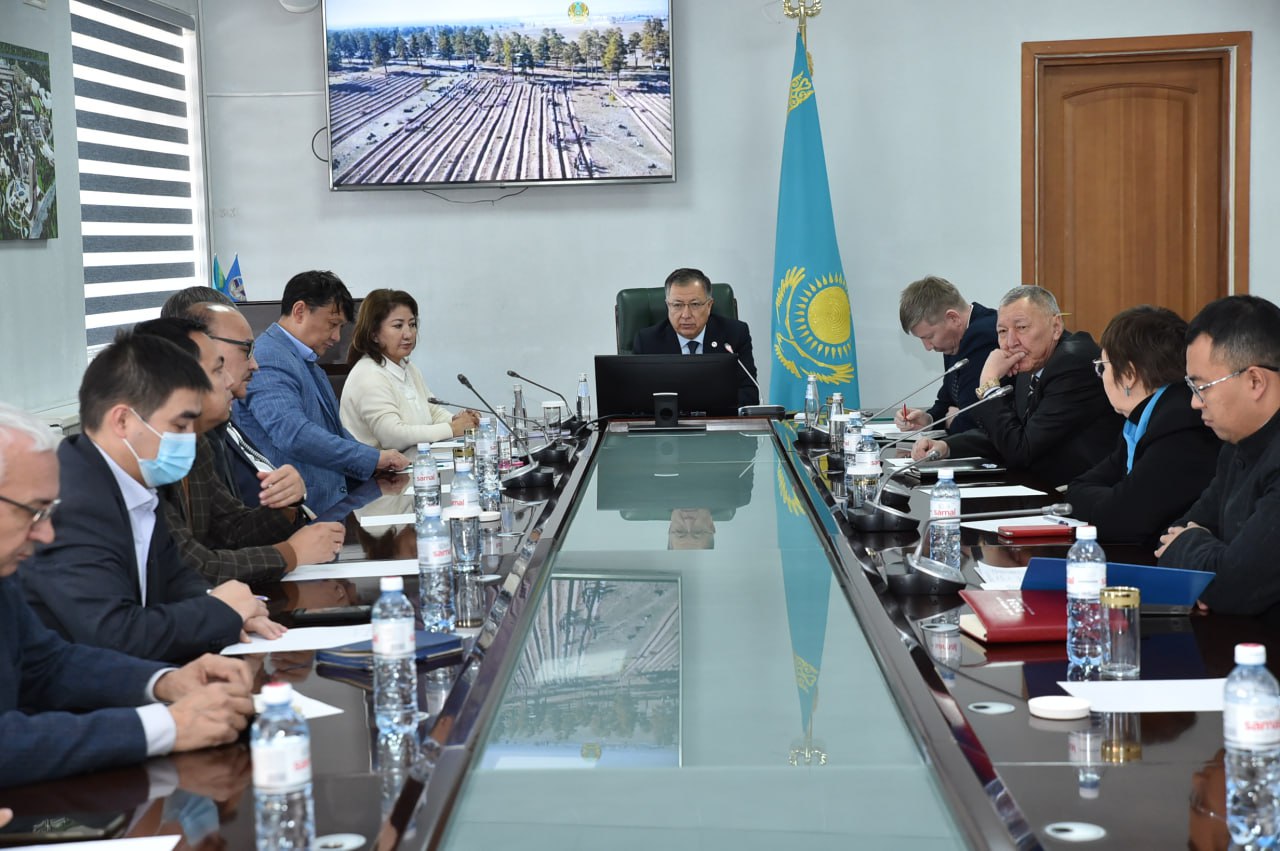 Rector met with heads of research institutes of KazNU