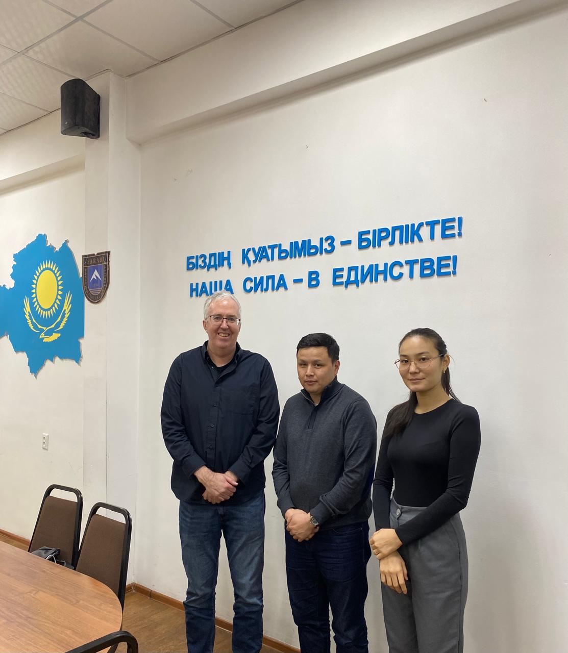 ҚазҰУ-да шетелдік профессордың қатысуымен докторанттарға арналған ғылыми дәріс ұйымдастырылды