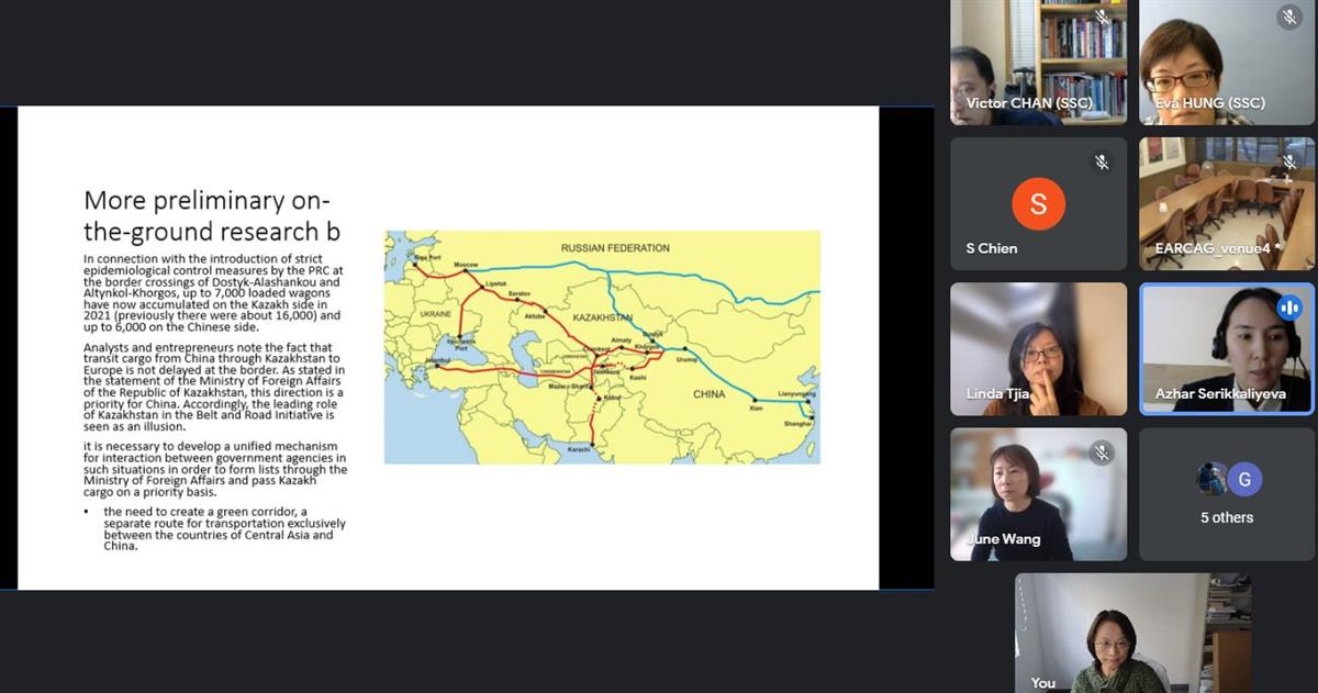 Senior Lecturer of the Department of Chinese Studies made a presentation East Asian Alternative Geography Conference