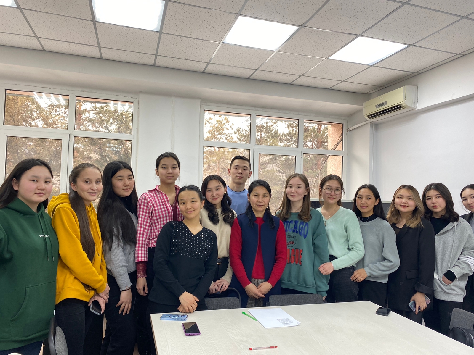 The students discussed the Code of honor of a student of KazNU