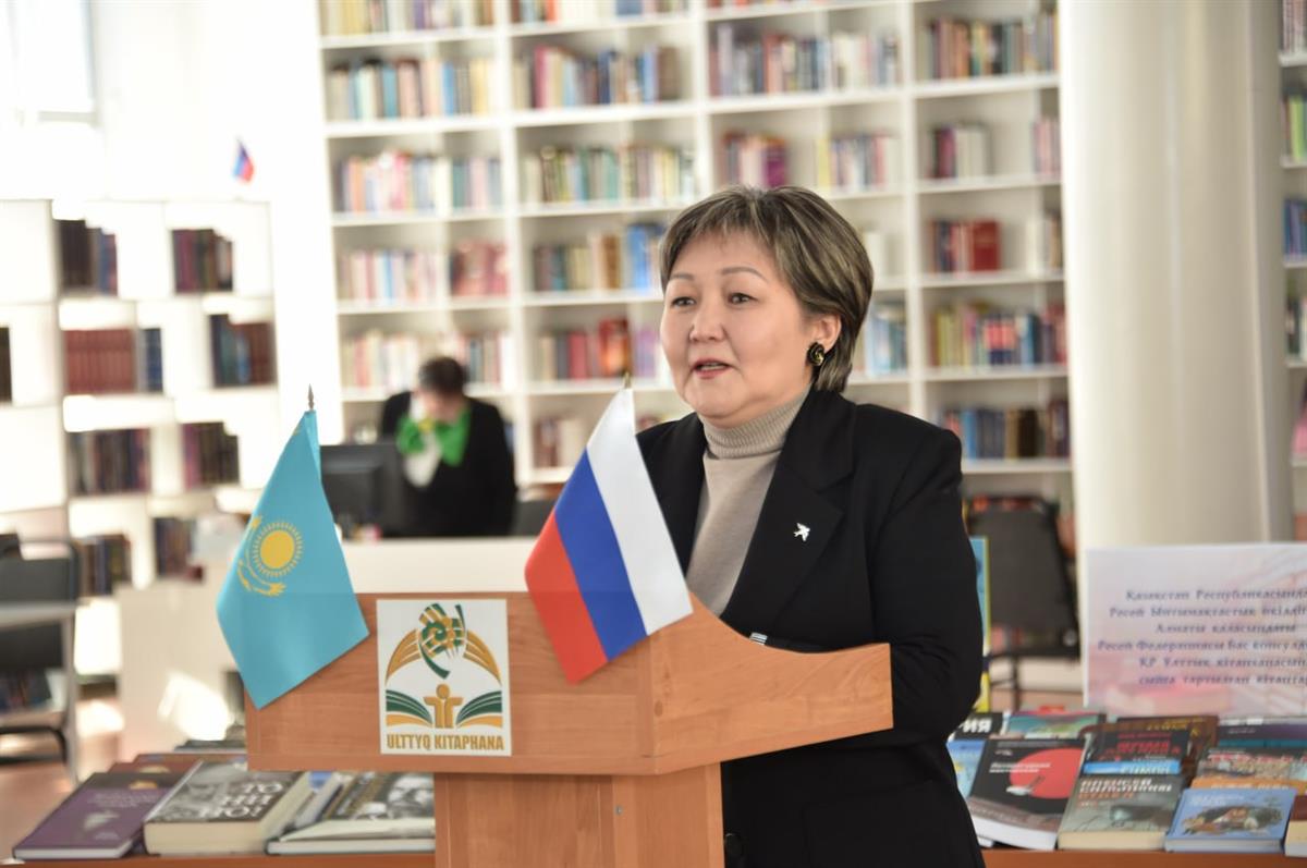 THE CONSULATE OF THE RUSSIAN FEDERATION DONATED VALUABLE LITERATURE TO KAZNU