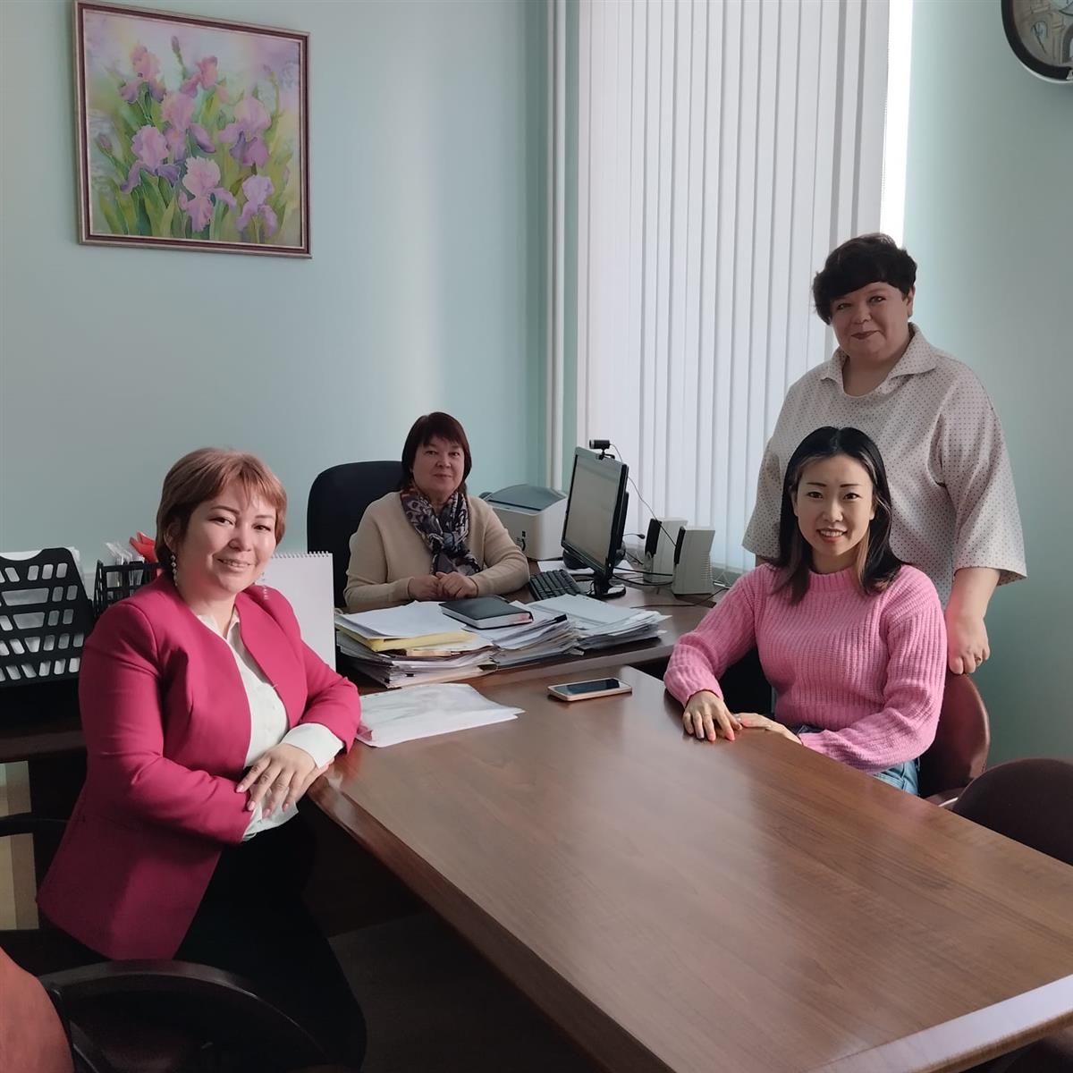A meeting was held with Burenina Natalya Viktorovna, Dean of the Faculty of Foreign Philology of  N.P. Ogarev State Research University of Mordovia