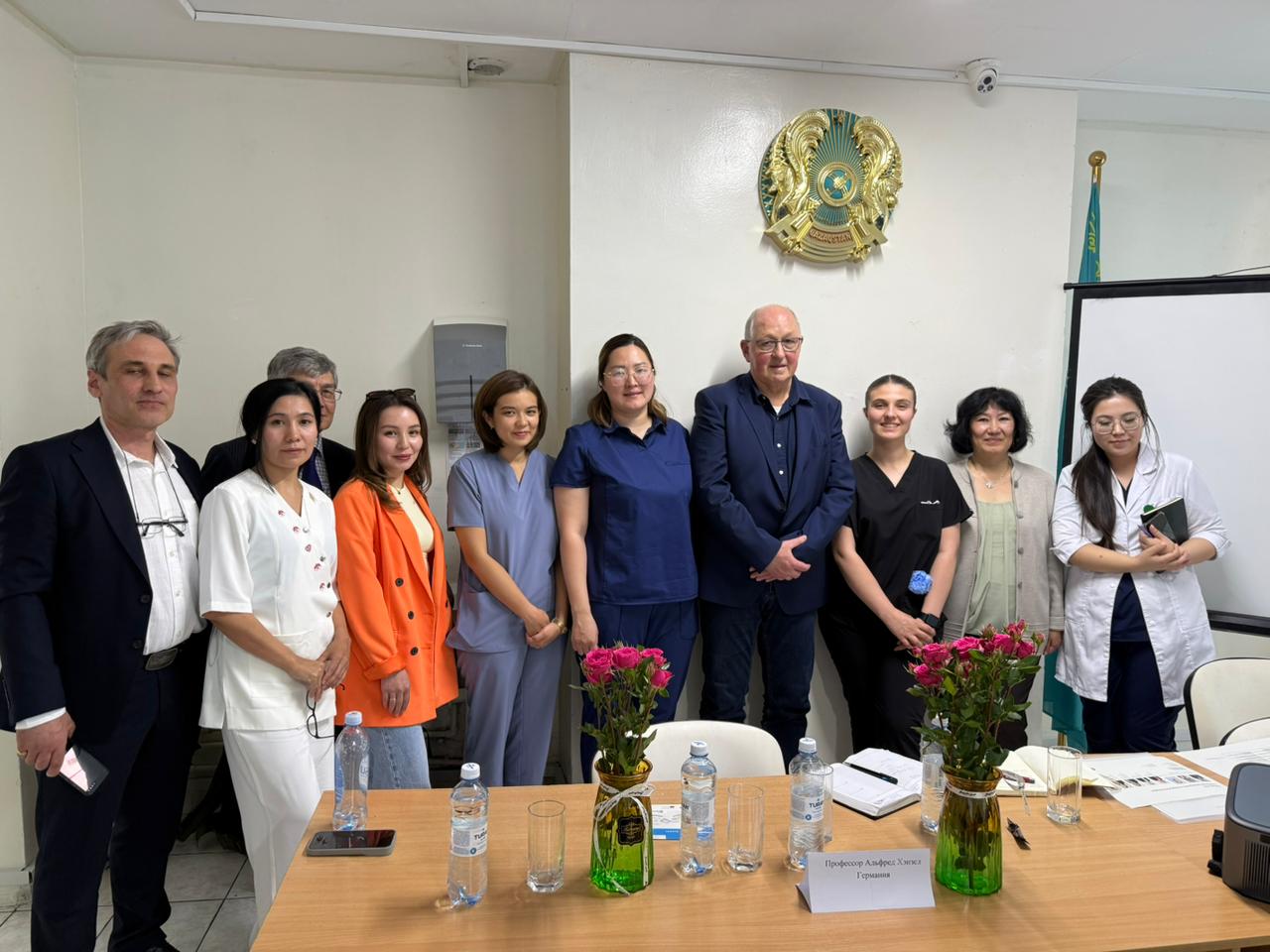 Хирургия кафедрасы халықаралық қатысумен шеберлік сабағын өткізді