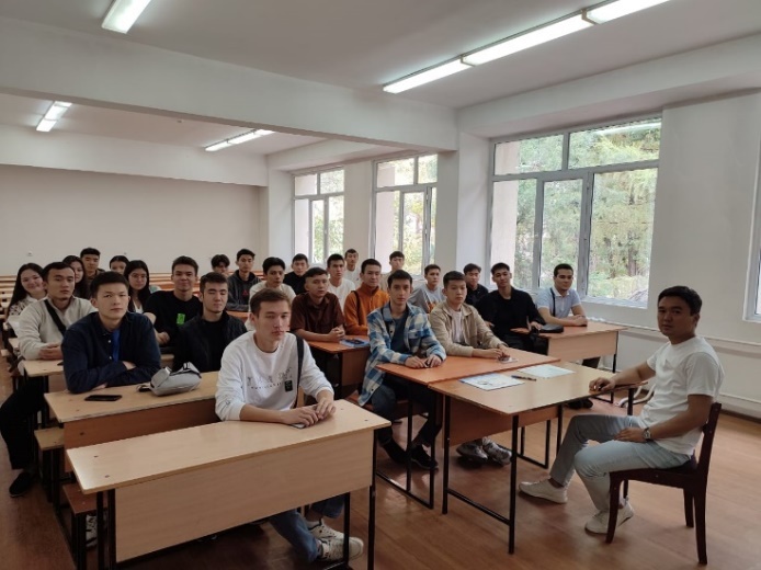 Introduction of students with the social conditions of the new academic year. About the Code of honor of students of KazNU and the Regulations on the student
