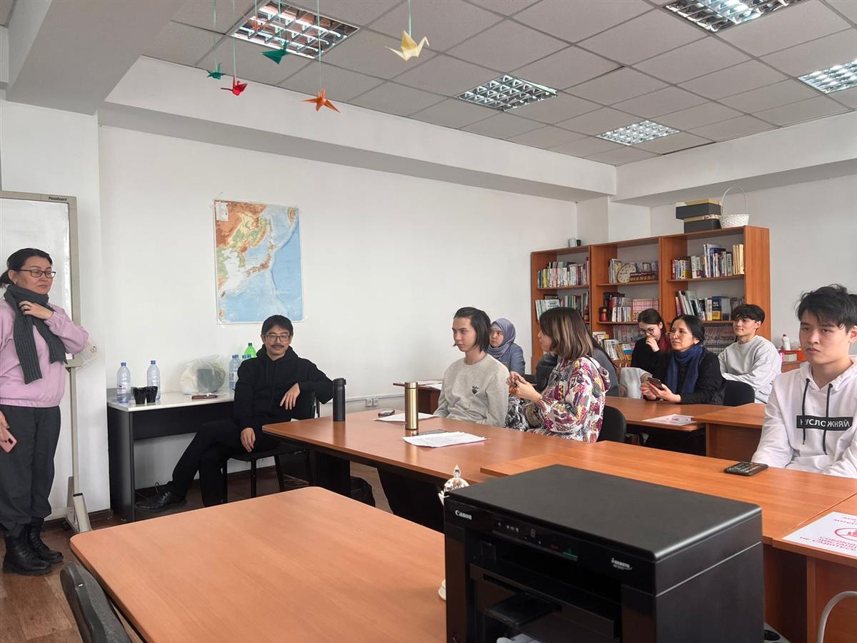 A Japanese speaking competition was held at the university level               