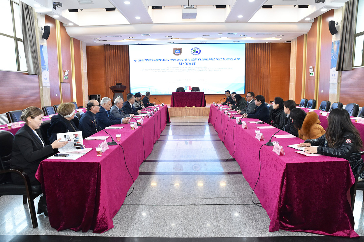KazNU and Xinjiang Institute of Ecology and Geography established partnership