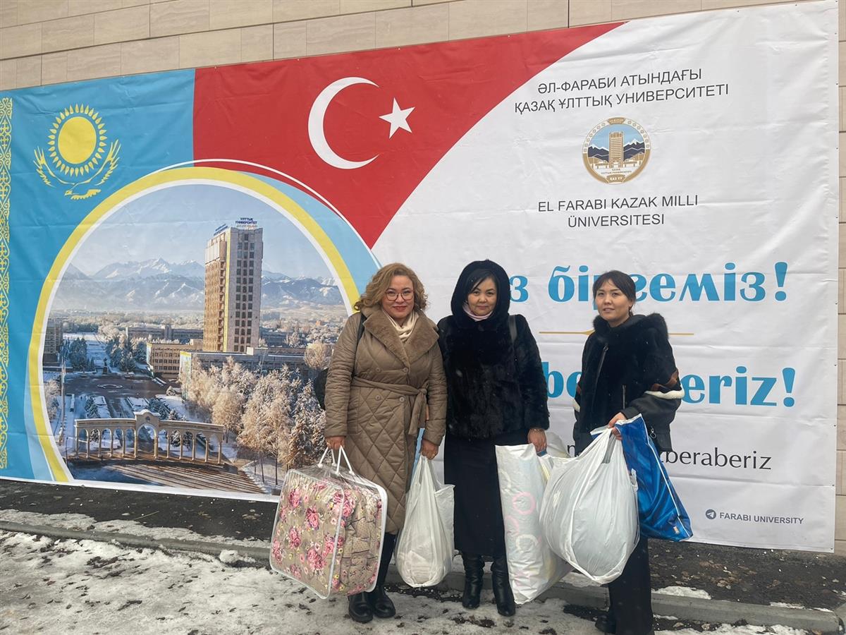 Humanitarian aid on behalf of the faculty and staff of the Faculty of Oriental Studies