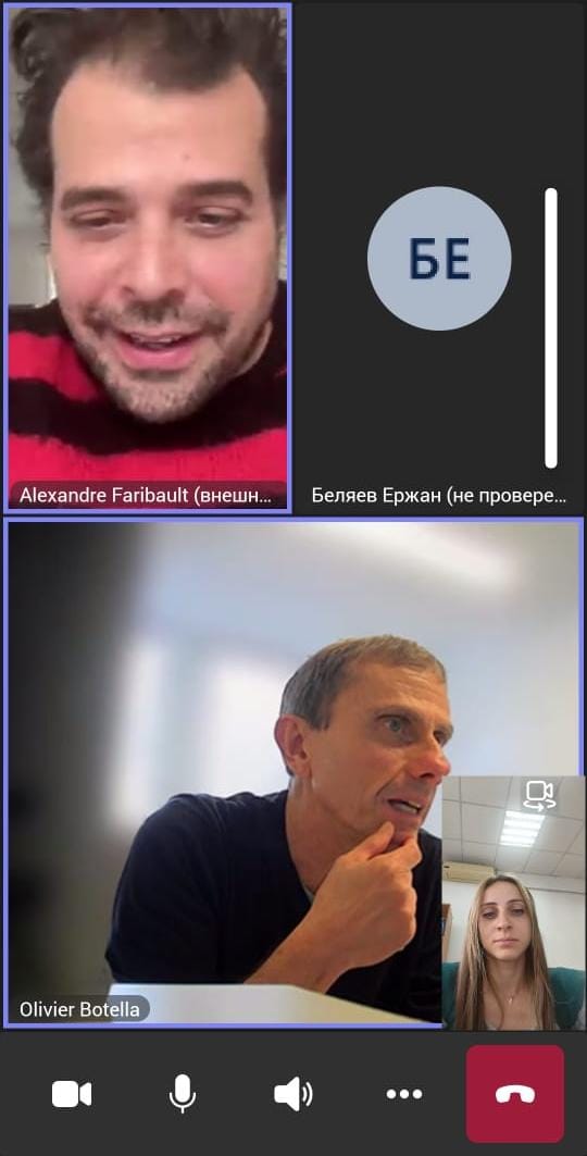 Әл-Фараби атындағы ҚазҰУ мен Лотарингия университеті арасындағы бірлескен білім беру бағдарламасын әзірлеу жөніндегі келіссөздер  ТДМ 9 және ТДМ 17