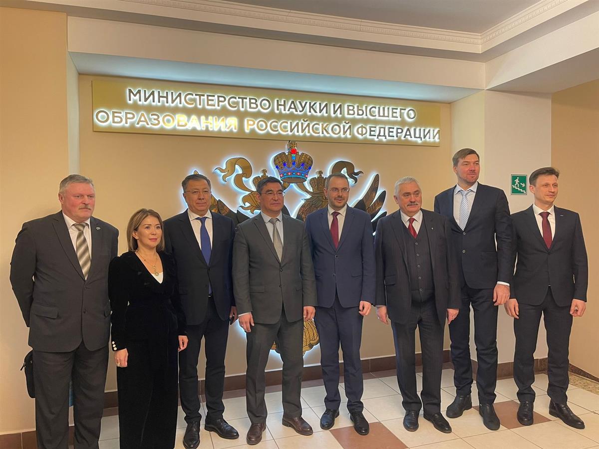 RECTOR OF KAZNU ARRIVED ON A WORKING VISIT TO MOSCOW