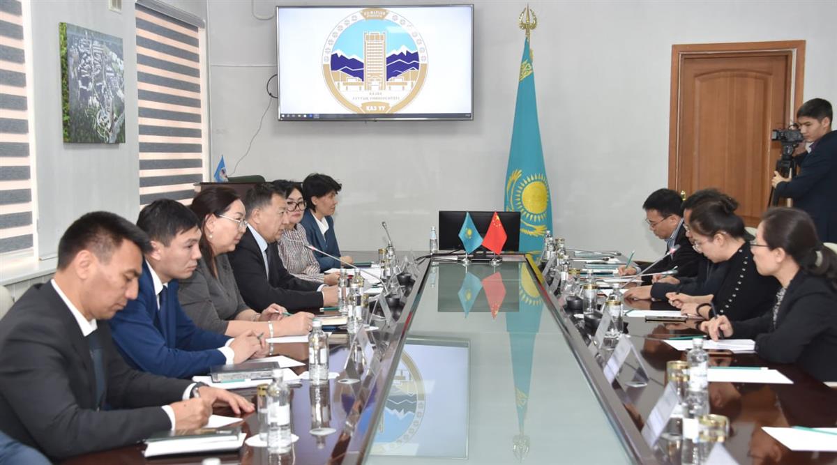 KAZNU&#39;S COOPERATION WITH CHINA WILL CONTINUE