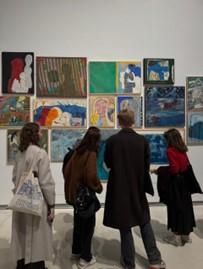 Электроника және астрофизика кафедрасының студенттерінің Almaty Museum of Arts мұражайына баруы