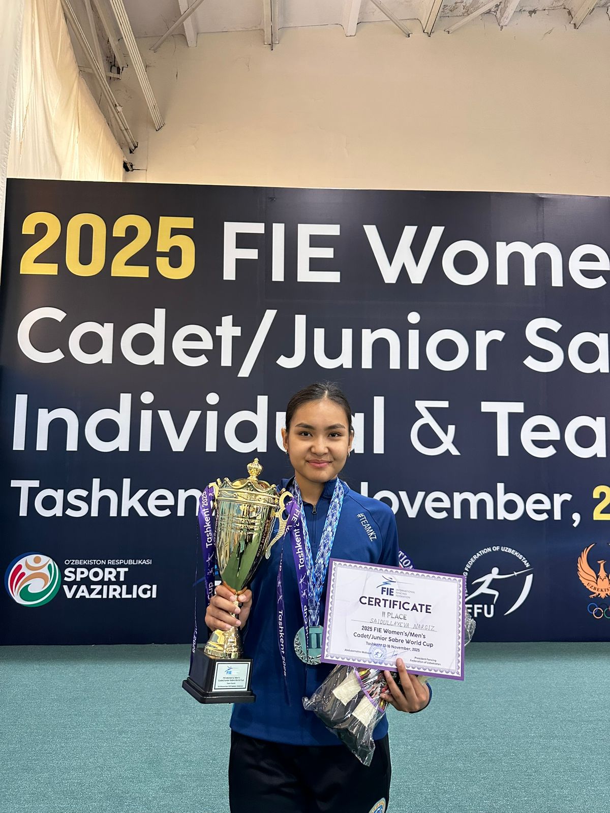 🏆 🏆  Әлем кубогынан күміс жүлде