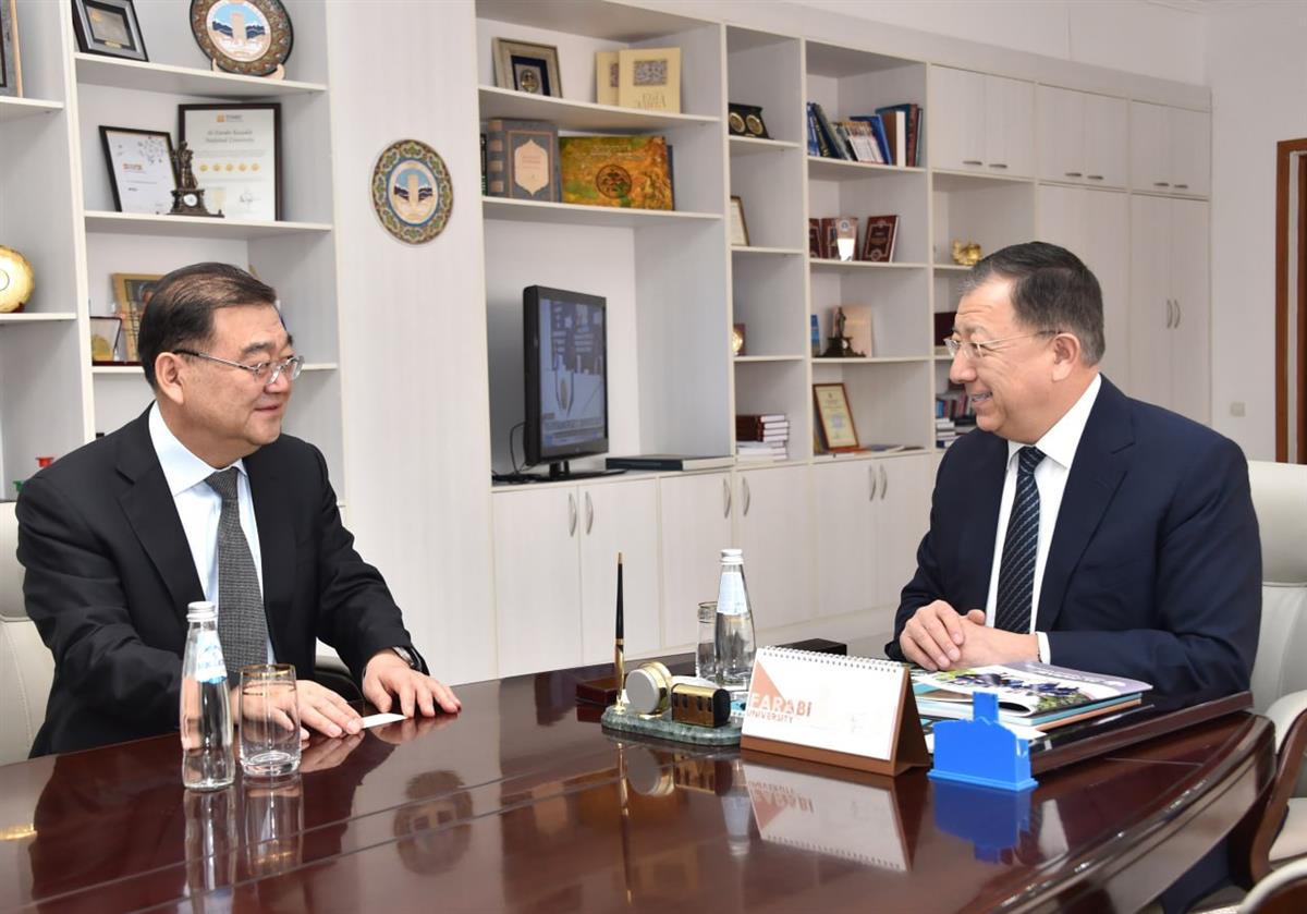 CHINA UNIVERSITY OF PETROLEUM IS READY TO COOPERATE WITH KAZNU