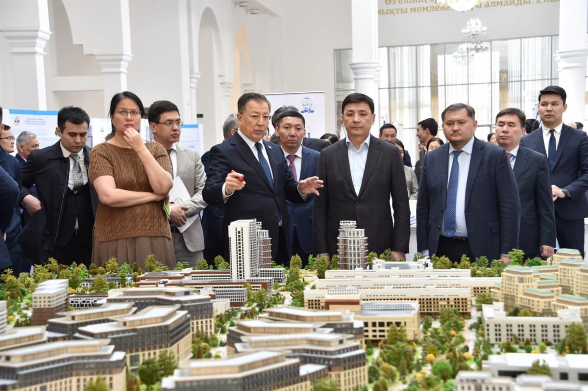 DEPUTY PRIME MINISTER OF THE REPUBLIC OF KAZAKHSTAN GETS ACQUAINTED WITH THE II STAGE OF CONSTRUCTION OF KAZNU