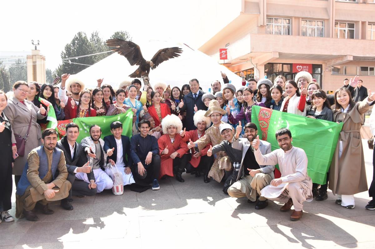 Al-Farabi Kazakh National University celebrated Nauryz, the great day of the nation.