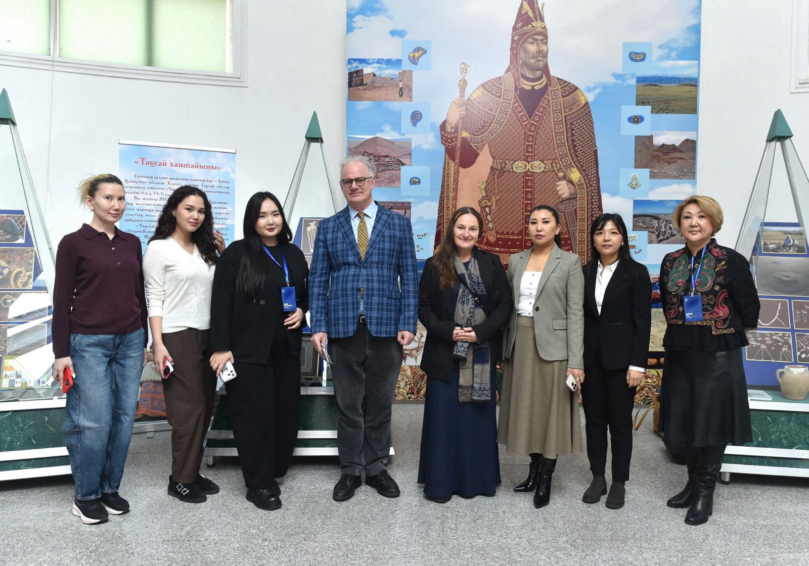 Венеция университеті делегациясы ҚазҰУ мұражайына келді