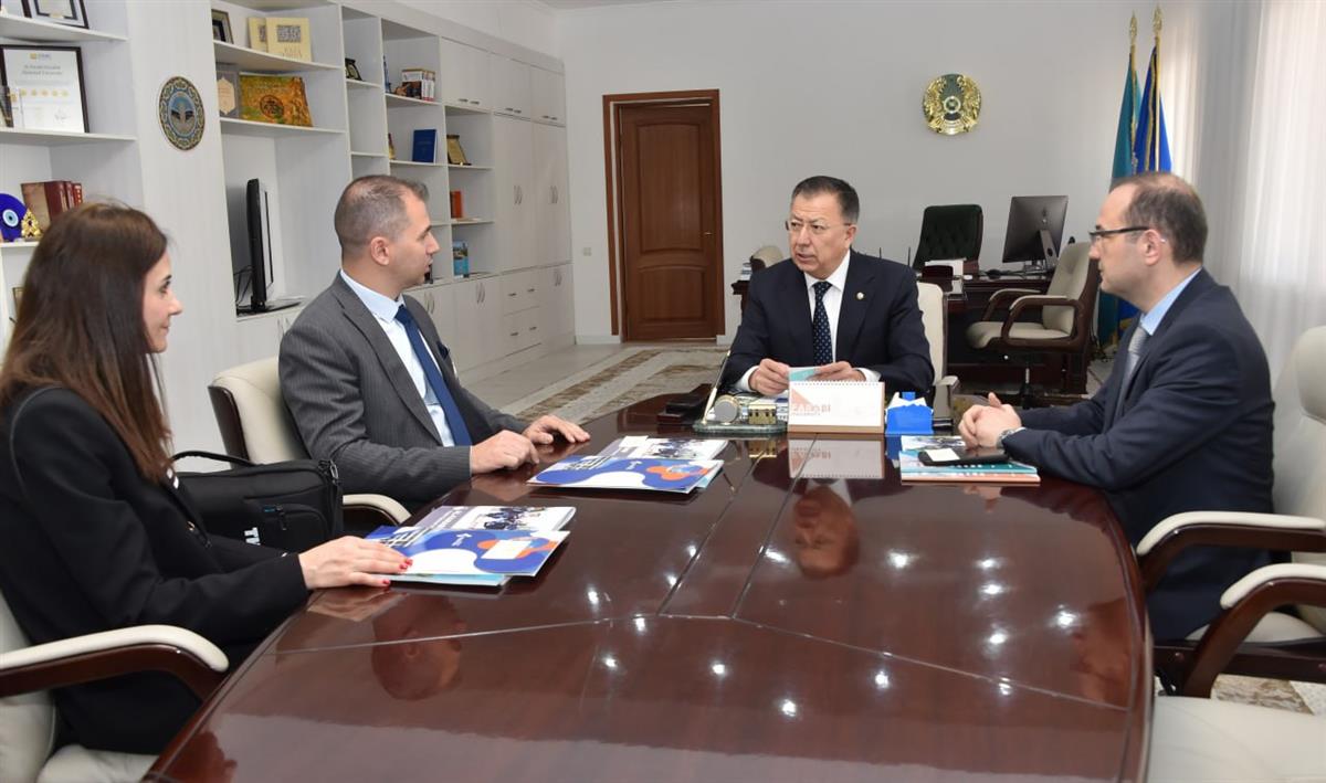 BILKENT CYBERPARK INTENDS TO COOPERATE WITH KAZNU