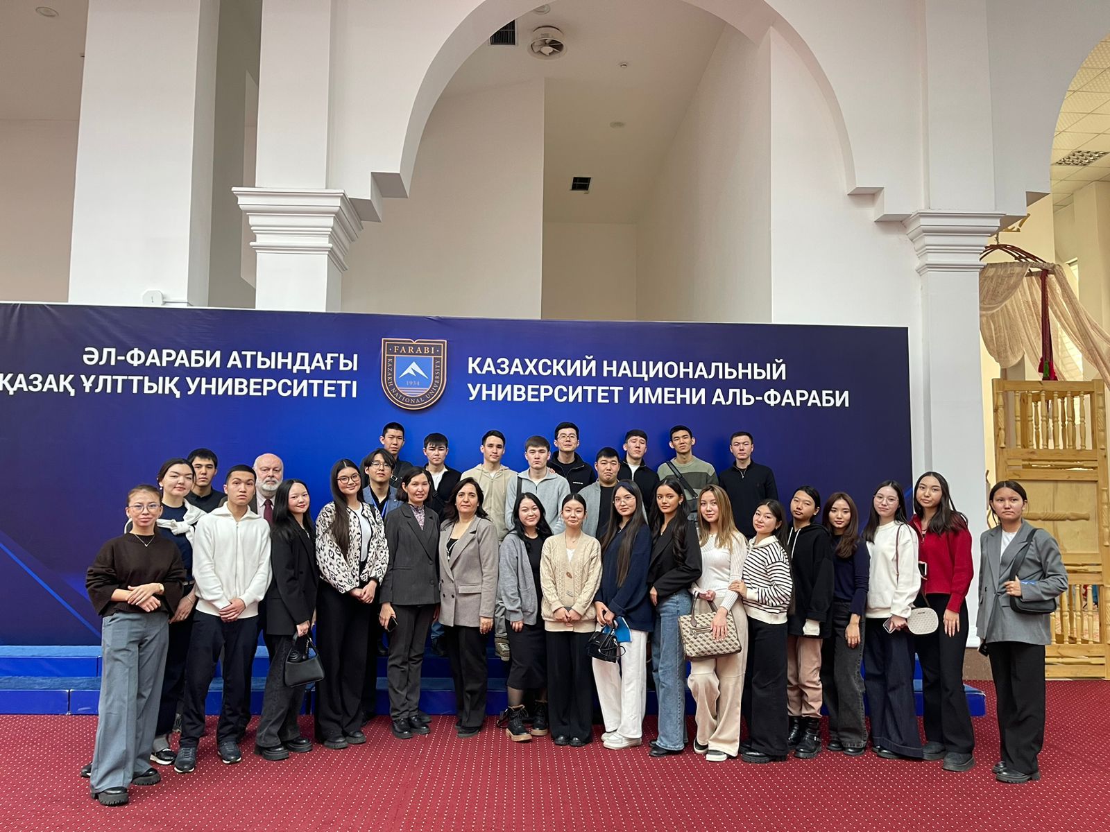 Representatives of the Faculty of International Relations took part in the event “UN Office in Almaty: Partnership for a Sustainable Future”