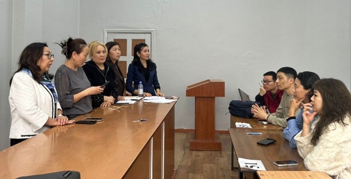 Академиялық ортадағы өзара байланыс: кафедра және білім алушылар кездесуі