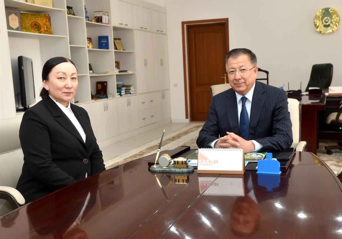 COOPERATION BETWEEN KAZNU AND NAS RK WILL GROW