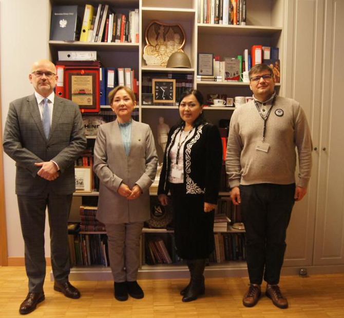 КазНУ налаживает партнерские связи с Университетом Гданьска